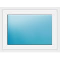 Fenster 100x75,5 cm Weiß