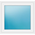 Fenster 101x94,7 cm Weiß
