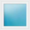 Fenster 101,5x101 cm Weiß