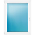 Einflügeliges Kunststofffenster 110x140 cm Weiß 