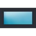 Fenster 122 x 69 cm Anthrazit genarbt