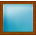 Fenster 146x136,5 cm Golden Oak genarbt