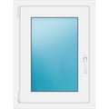 Einflügeliges Kunststofffenster 60x80 cm Weiß 