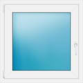 Fenster 85,5x85,5 cm Weiß
