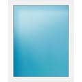 Festverglasung 100 x 125 cm Weiß
