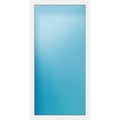 Festverglasung 100 x 198 cm Weiß
