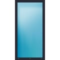 Festverglasung 100 x 200 cm Anthrazit genarbt