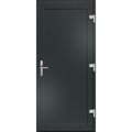 Nebeneingangstür 90 x 200 cm MSVP Anthrazit genarbt