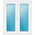 Zweiflügeliges Fenster 100 x 120 cm Weiß