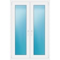 Zweiflügeliges Fenster 100 x 150 cm Weiß