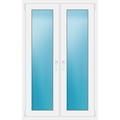 Zweiflügeliges Fenster 100 x 159 cm Weiß