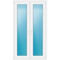 Zweiflügeliges Fenster 100x175 cm Weiß