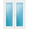 Zweiflügeliges Fenster 103x133,5 cm Weiß