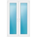Zweiflügeliges Fenster 103x164 cm Weiß