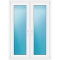 Zweiflügeliges Fenster 104 x 146 cm Weiß