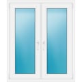 Zweiflügeliges Fenster 105x126 cm Weiß