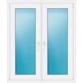 Zweiflügeliges Fenster 105 x 126 cm Weiß