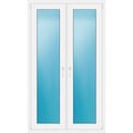 Zweiflügeliges Fenster 105x179 cm Weiß