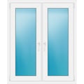 Zweiflügeliges Fenster 108x131 cm Weiß
