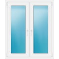 Zweiflügeliges Fenster 109x132,5 cm Weiß