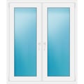 Zweiflügeliges Fenster 118 x 140 cm Weiß