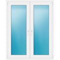 Zweiflügeliges Fenster 120 x 150 cm Weiß