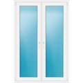 Zweiflügeliges Fenster 120x180 cm Weiß
