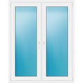 Zweiflügeliges Fenster 127x160 cm Weiß