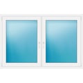 Zweiflügeliges Fenster 175x115 cm Weiß