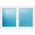 Zweiflügeliges Fenster 194x127 cm Weiß