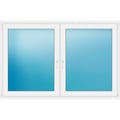 Zweiflügeliges Fenster 195,5x127 cm Weiß