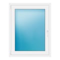 Fenster 89x114 cm Weiß