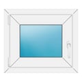 Fenster 60x52 cm Weiß