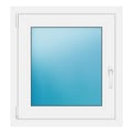 Fenster 70x75 cm Weiß