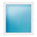 Fenster 152x166 cm Weiß
