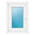 Fenster 52x74 cm Weiß