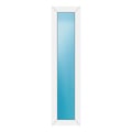 Festverglasung 40x166 cm Weiß