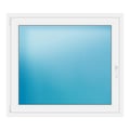 Fenster 123x109 cm Weiß