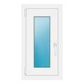 Fenster 42x78 cm Weiß