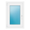 Fenster 58x85 cm Weiß