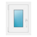 Fenster 40x53 cm Weiß