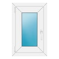 Fenster 46x70 cm Weiß