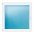 Fenster 132x129 cm Weiß