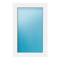 Festverglasung 60x94 cm Weiß