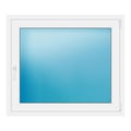 Fenster 114x98 cm Weiß