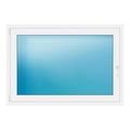 Fenster 142,5x98,5 cm Weiß