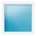Festverglasung 98x98 cm Weiß