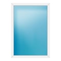 Festverglasung 120x170 cm Weiß