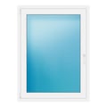Fenster 100x133,5 cm Weiß