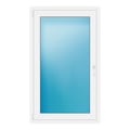 Innenansicht Fenster 87x145 cm Weiß